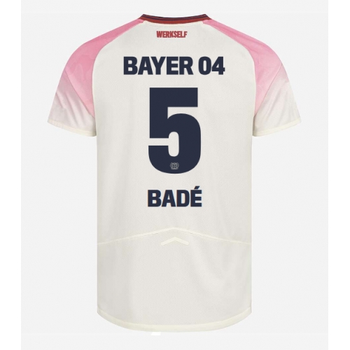 Billige Fotballdrakt Bayer Leverkusen Loic Bade #5 Replika Bortedrakt 2025-26 Kortermet Billige Fotballdrakt Bayer Leverkusen Loic Bade #5 Replika Bortedrakt 2025-26 Kortermet